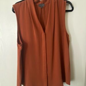 The Limited Terracotta Sleeveless Blouse